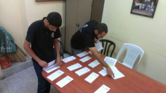 بالصور: جمعية يافا للأعمال الخيرية تباشر بتوزيع أموال الزكاة على مئات العائلات المستحقة